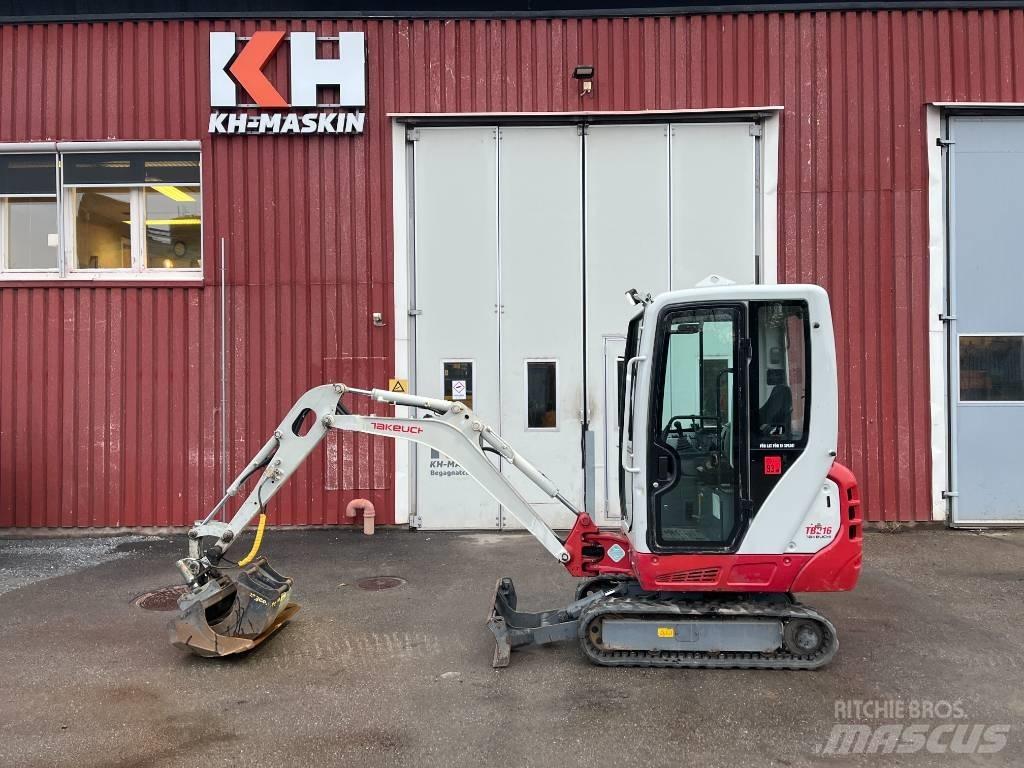 Takeuchi TB 216 Mini rýpadla < 7t