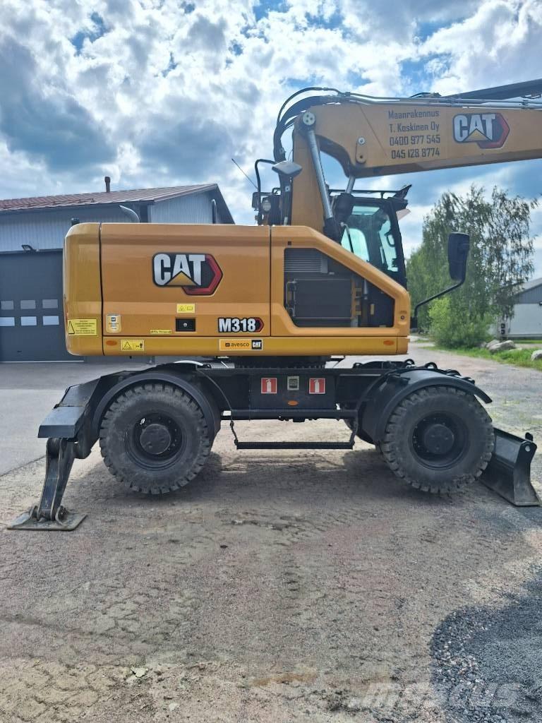 CAT M 318 Kolová rýpadla
