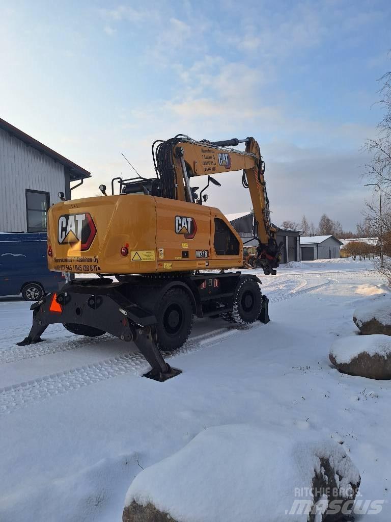 CAT M 318 Kolová rýpadla