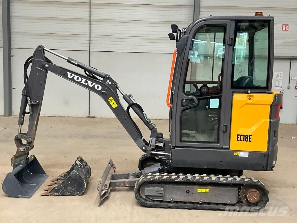 Volvo EC 18 E Mini rýpadla < 7t