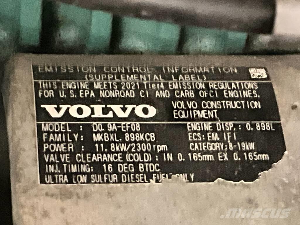 Volvo EC 18 E Mini rýpadla < 7t