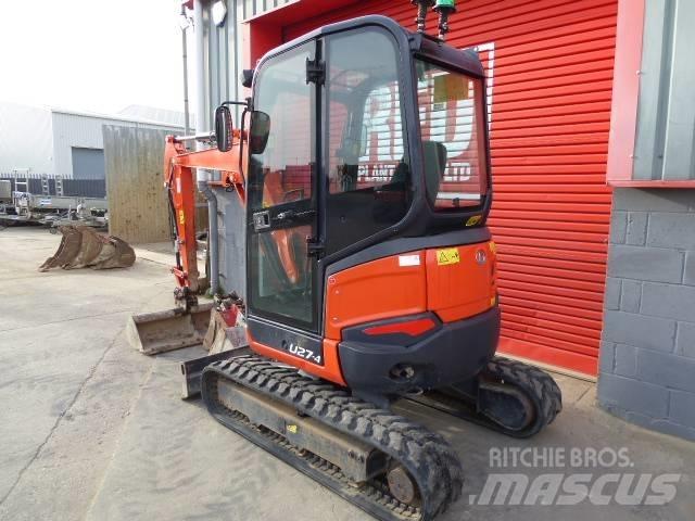 Kubota U 27-4 Mini rýpadla < 7t