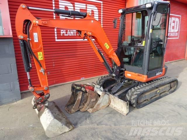 Kubota U 27-4 Mini rýpadla < 7t