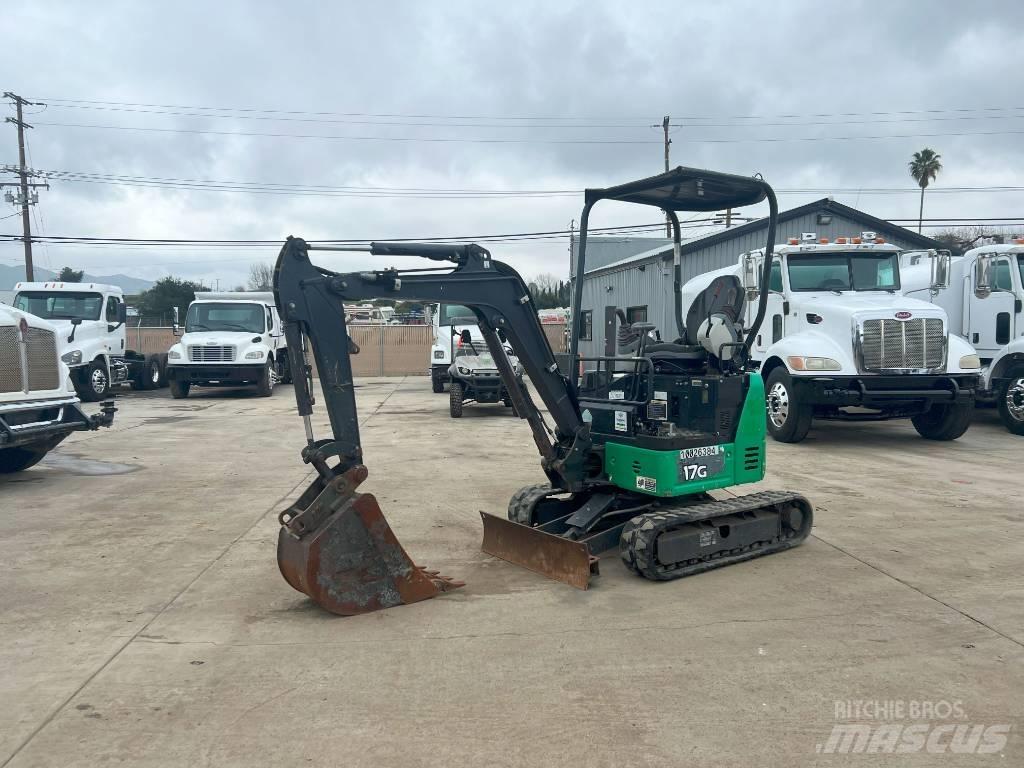 John Deere 17G Mini rýpadla < 7t