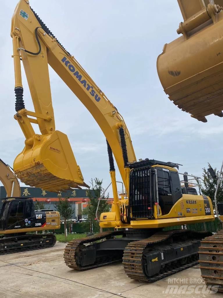 Komatsu PC350 Pásová rýpadla