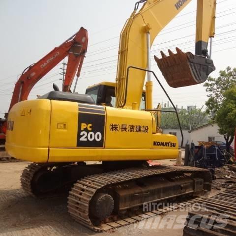 Komatsu pc200-7 Pásová rýpadla