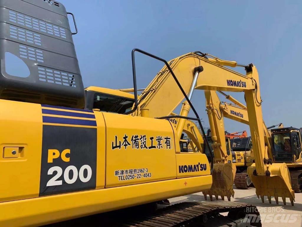 Komatsu pc200-7 Pásová rýpadla
