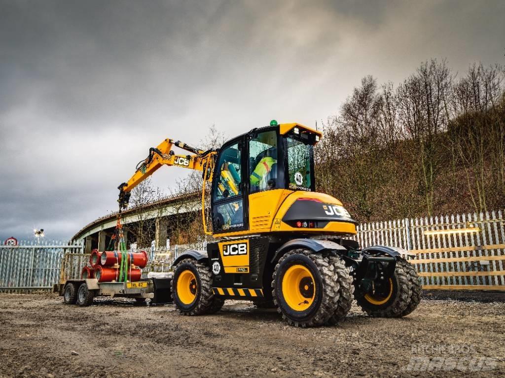 JCB Hydradig 110W Kolová rýpadla