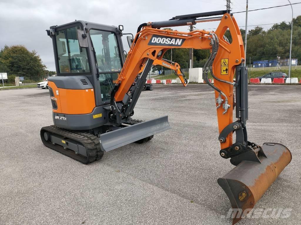 Doosan DX 27 Z Mini rýpadla < 7t