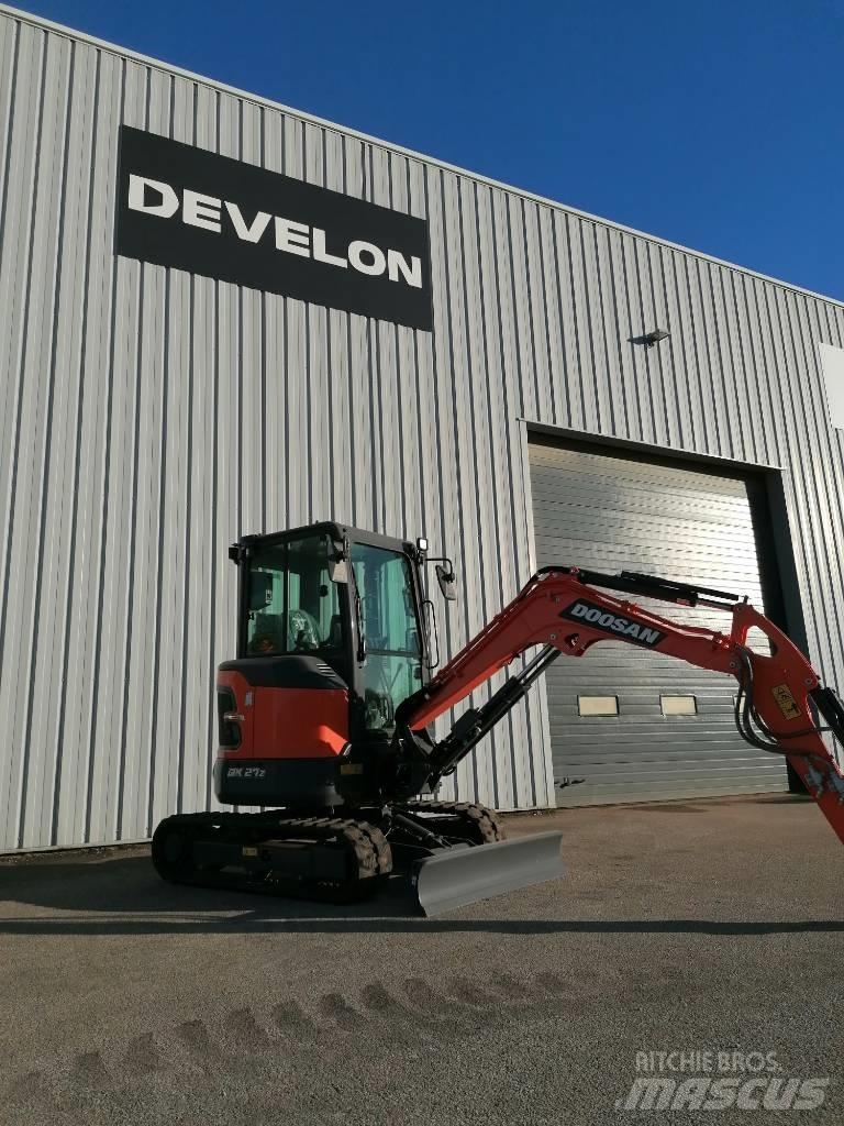 Doosan DX 27 Z Mini rýpadla < 7t