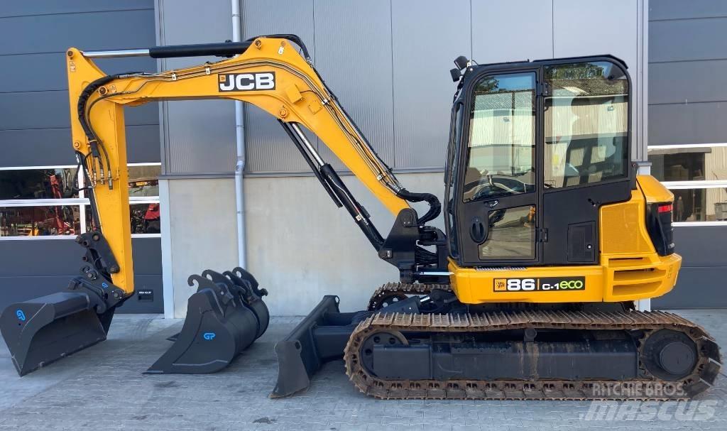 JCB 86C-1 Midi rýpadla 7t - 12t