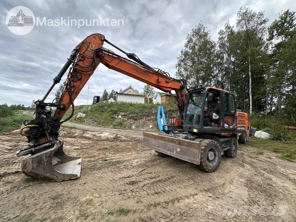 Doosan DX 170 W Kolová rýpadla