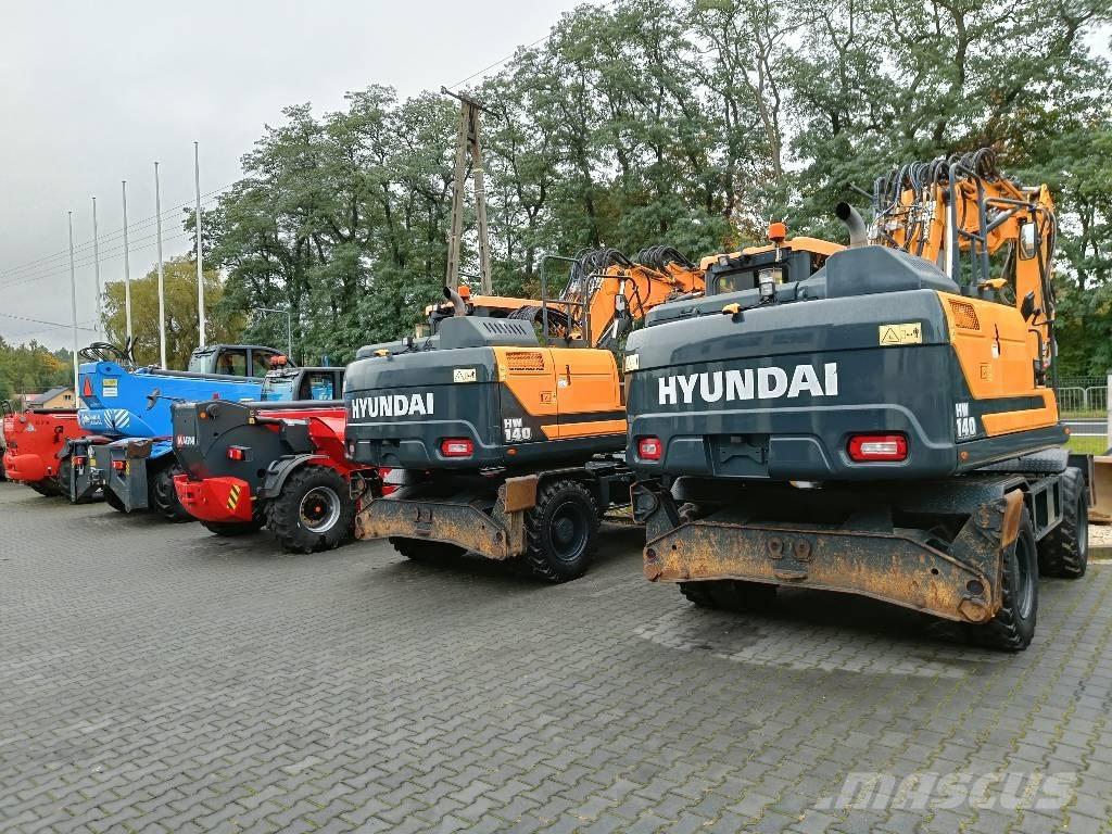 Hyundai HW140 Kolová rýpadla
