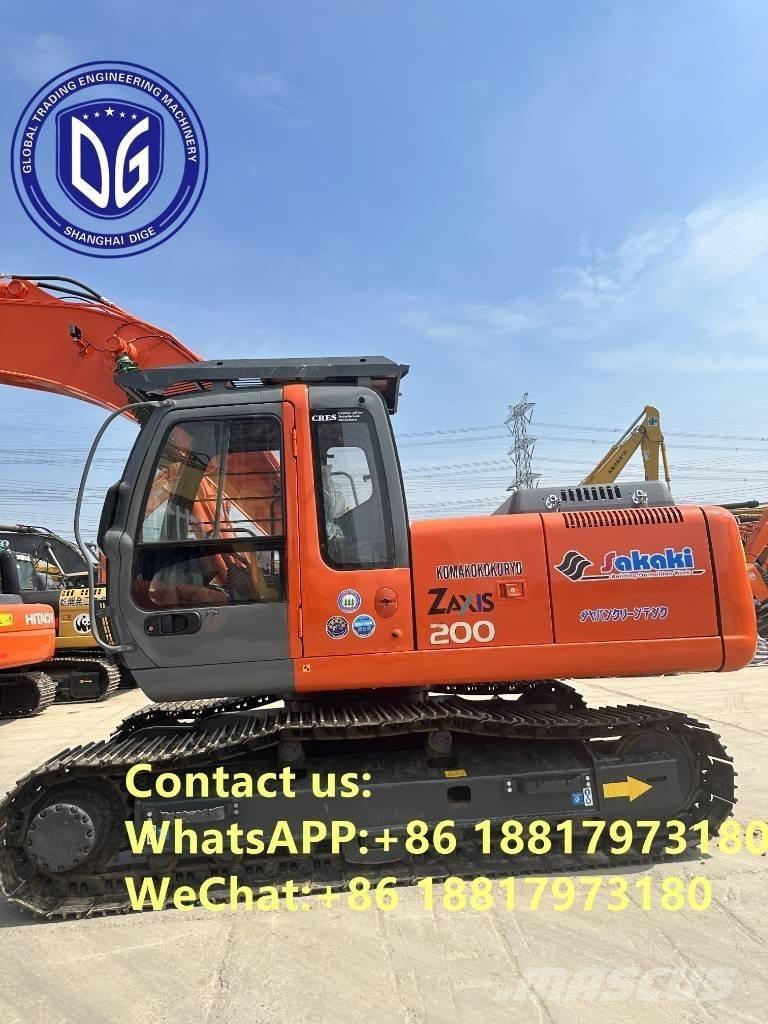 Hitachi ZX 200-6 Pásová rýpadla