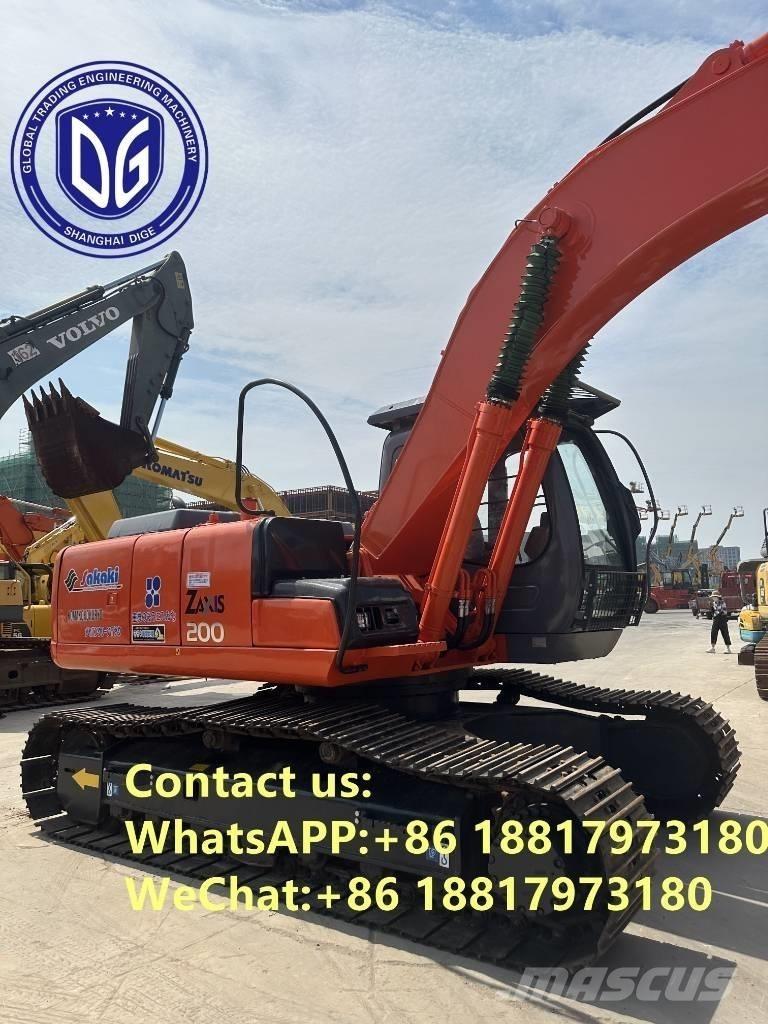 Hitachi ZX 200-6 Pásová rýpadla