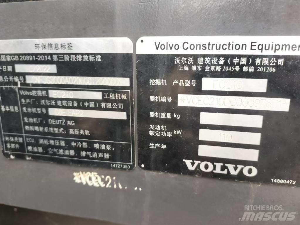 Volvo EC 210 Pásová rýpadla