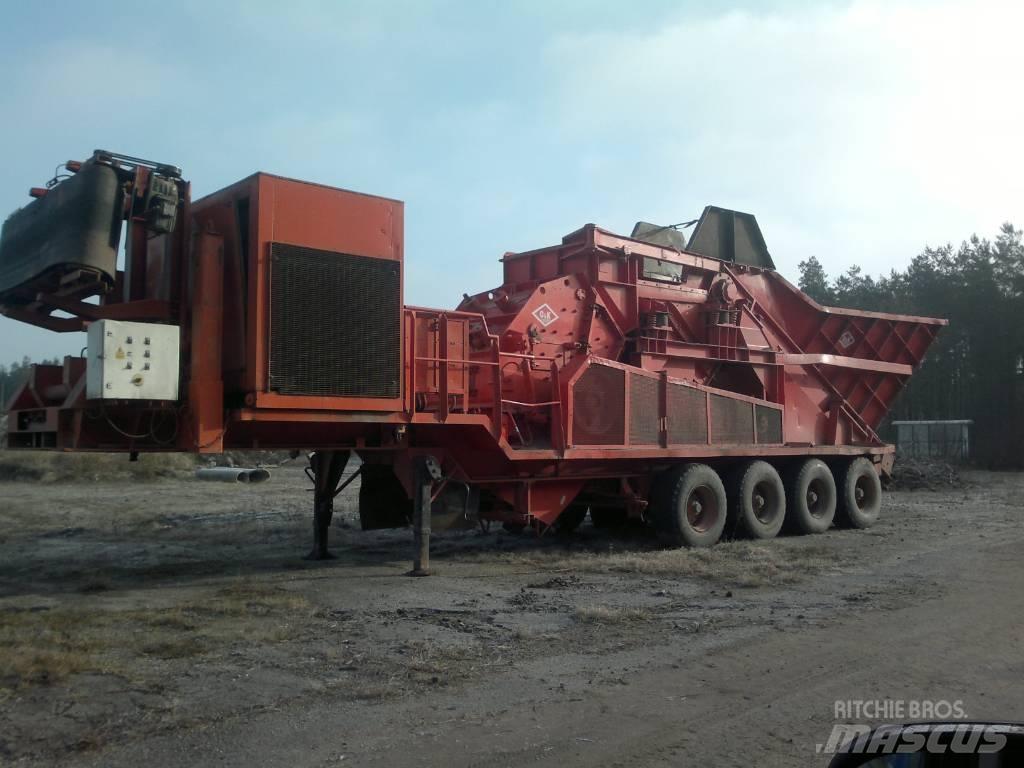 O&K S-5-C 100/125 Mobilní drtiče