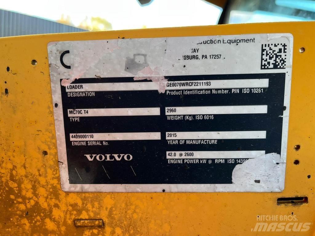 Volvo MC 70 C Kolové nakladače