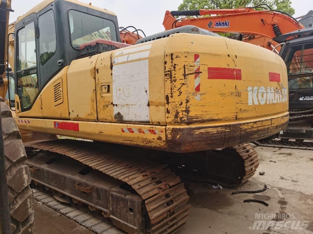 Komatsu PC 200-7 Pásová rýpadla