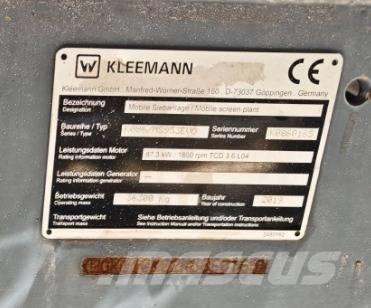 Kleemann MS 953 Evo Mobilní třídiče