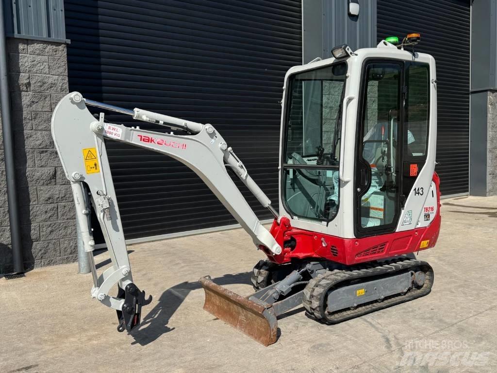 Takeuchi TB 216 Mini rýpadla < 7t