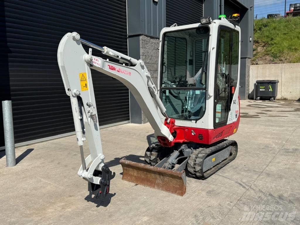Takeuchi TB 216 Mini rýpadla < 7t