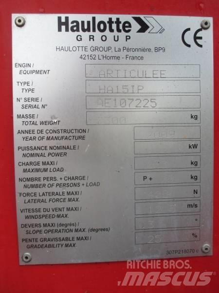 Haulotte HA 15 IP Kloubové plošiny
