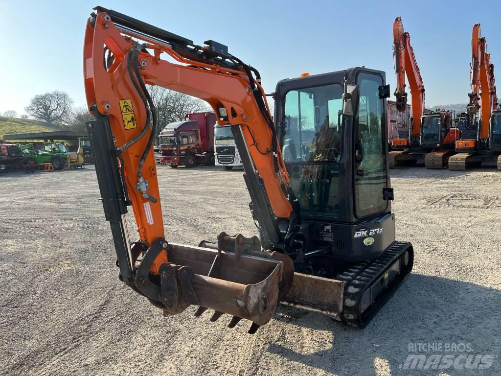 Doosan DX27z-7 Mini rýpadla < 7t