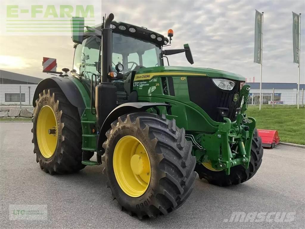 John Deere 6r 215 Traktory