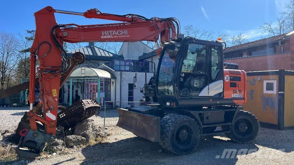 Hitachi ZX 145 W-6 Kolová rýpadla