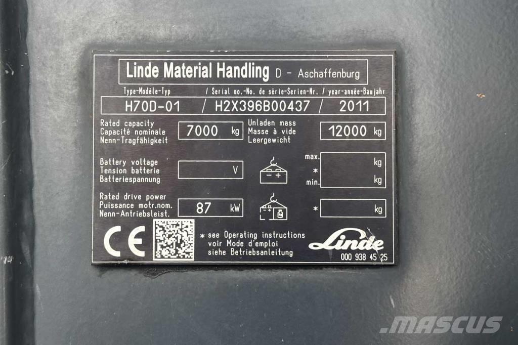 Linde H70D-01 Dieselové vozíky