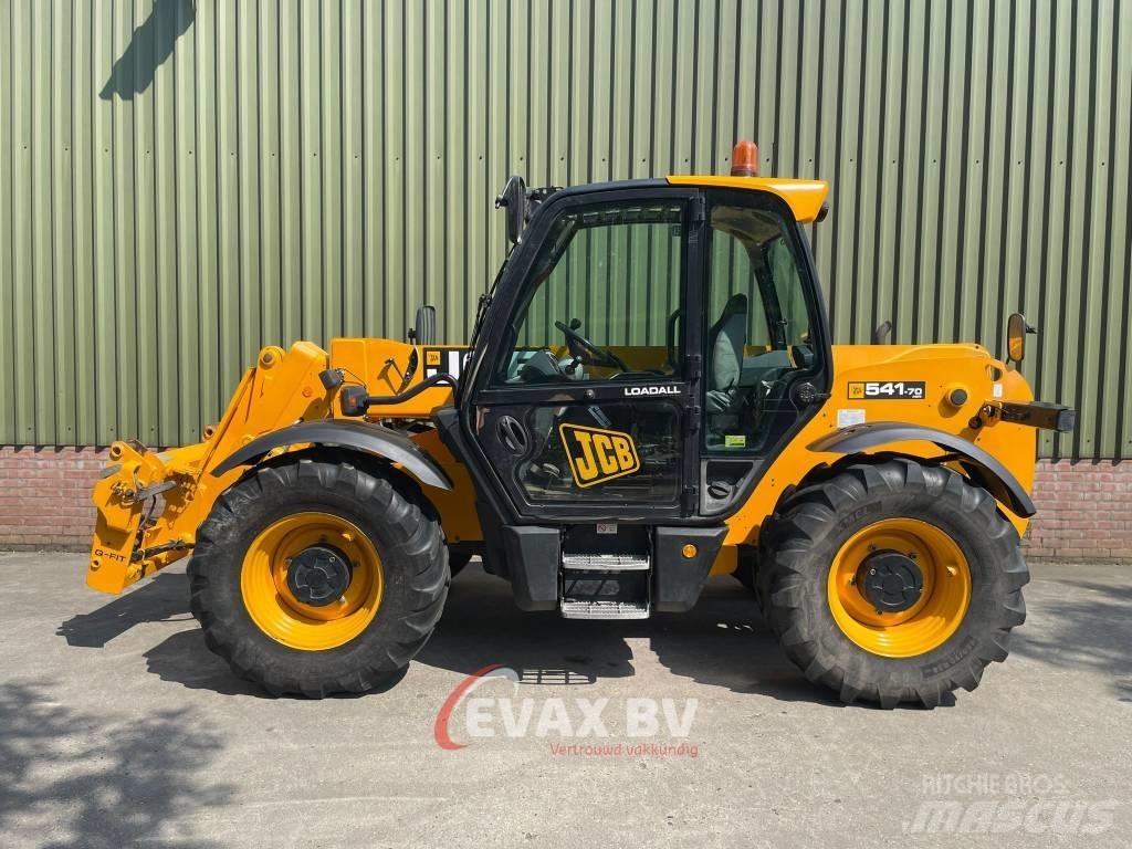JCB 541-70 Teleskopické nakladače pro zemědělství