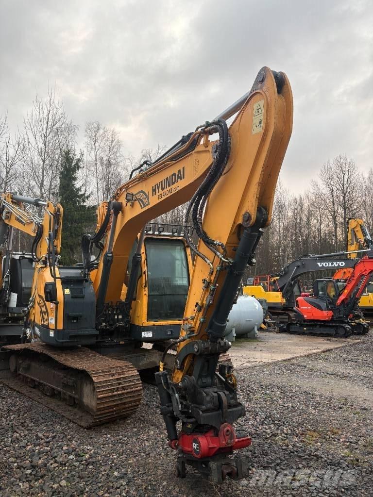 Hyundai HX 145 LCR Pásová rýpadla