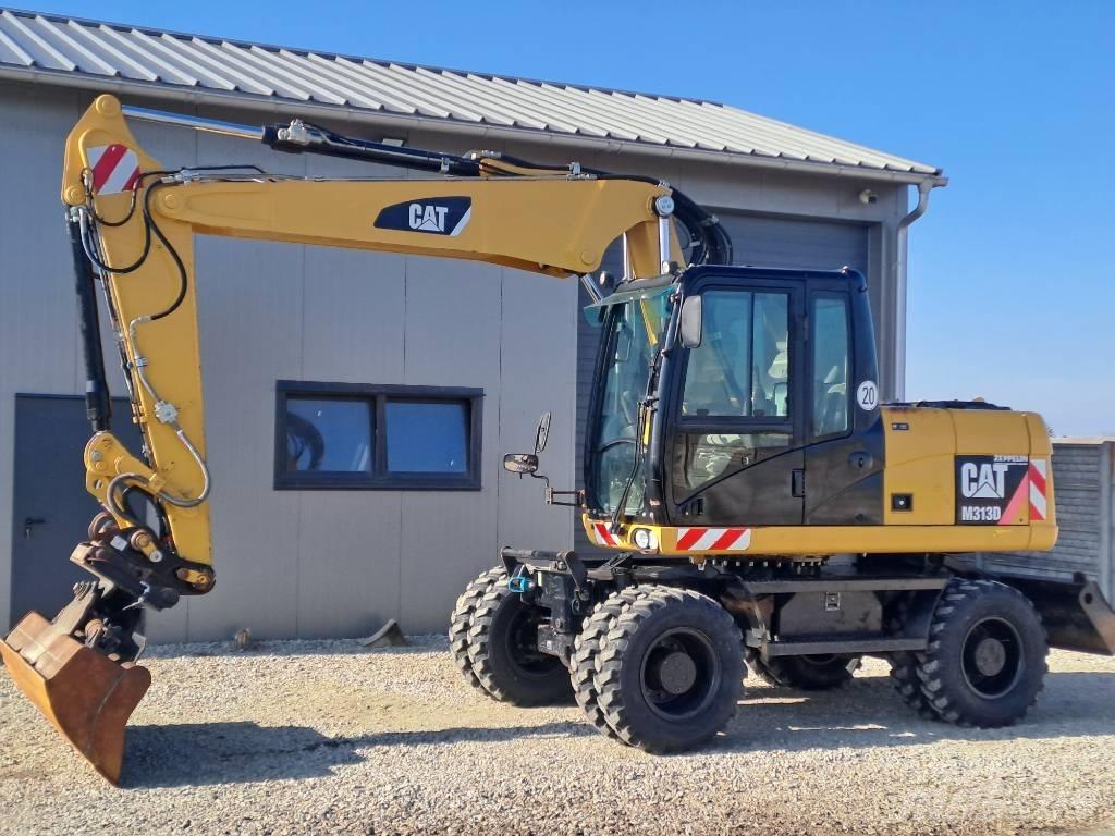 CAT M 313D Kolová rýpadla