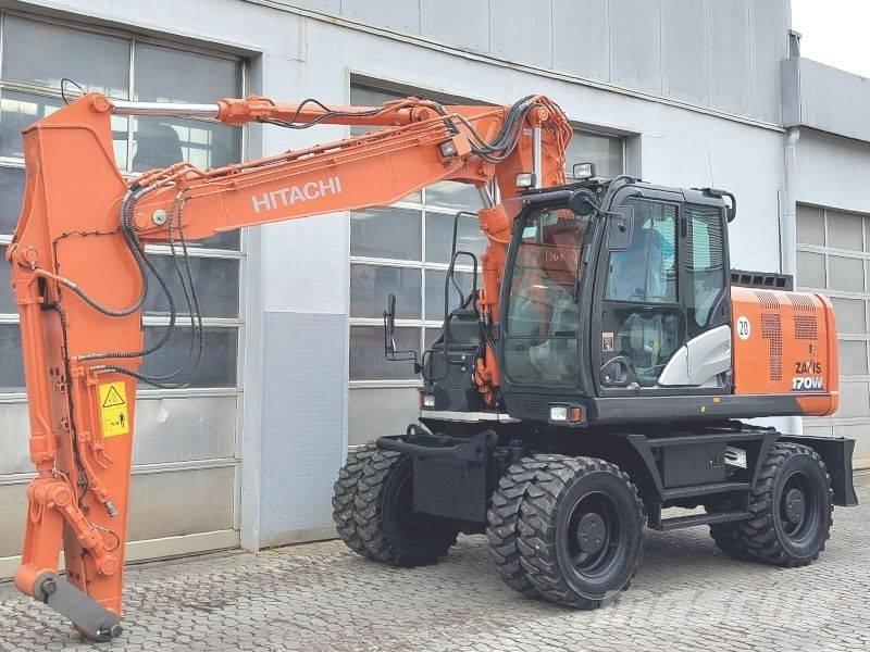 Hitachi ZX 170 W-6 Kolová rýpadla