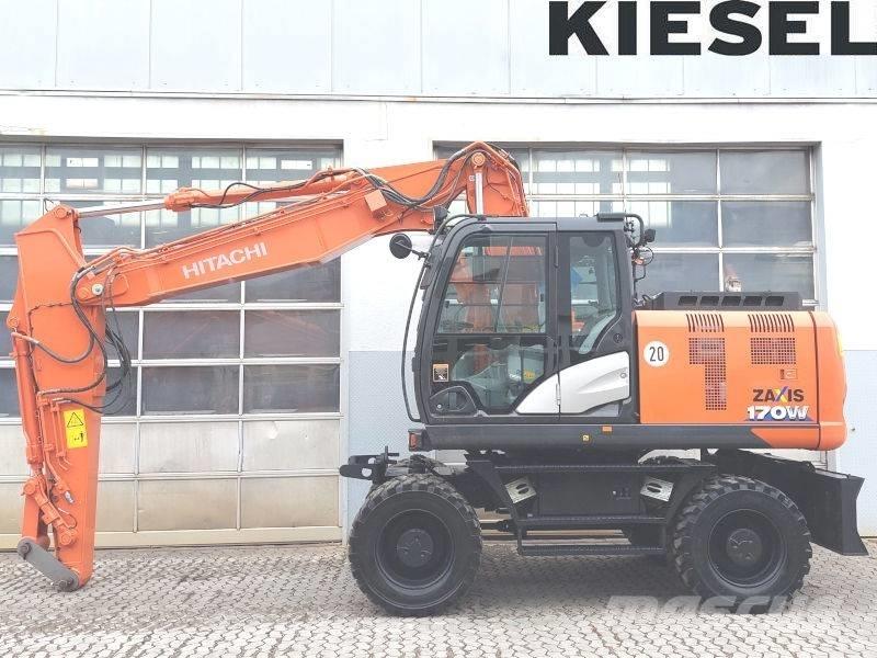 Hitachi ZX 170 W-6 Kolová rýpadla