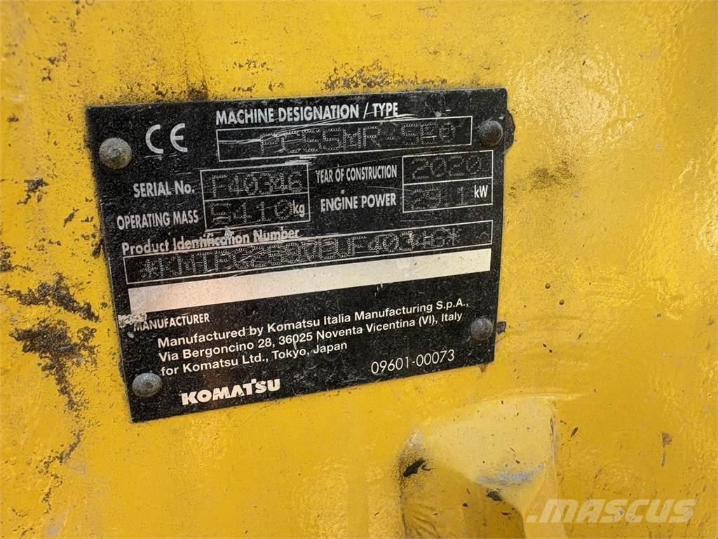 Komatsu PC55MR Pásová rýpadla