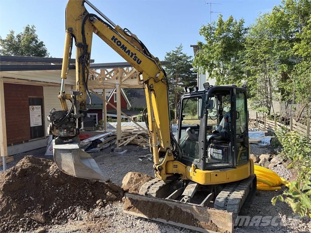 Komatsu PC55MR Pásová rýpadla