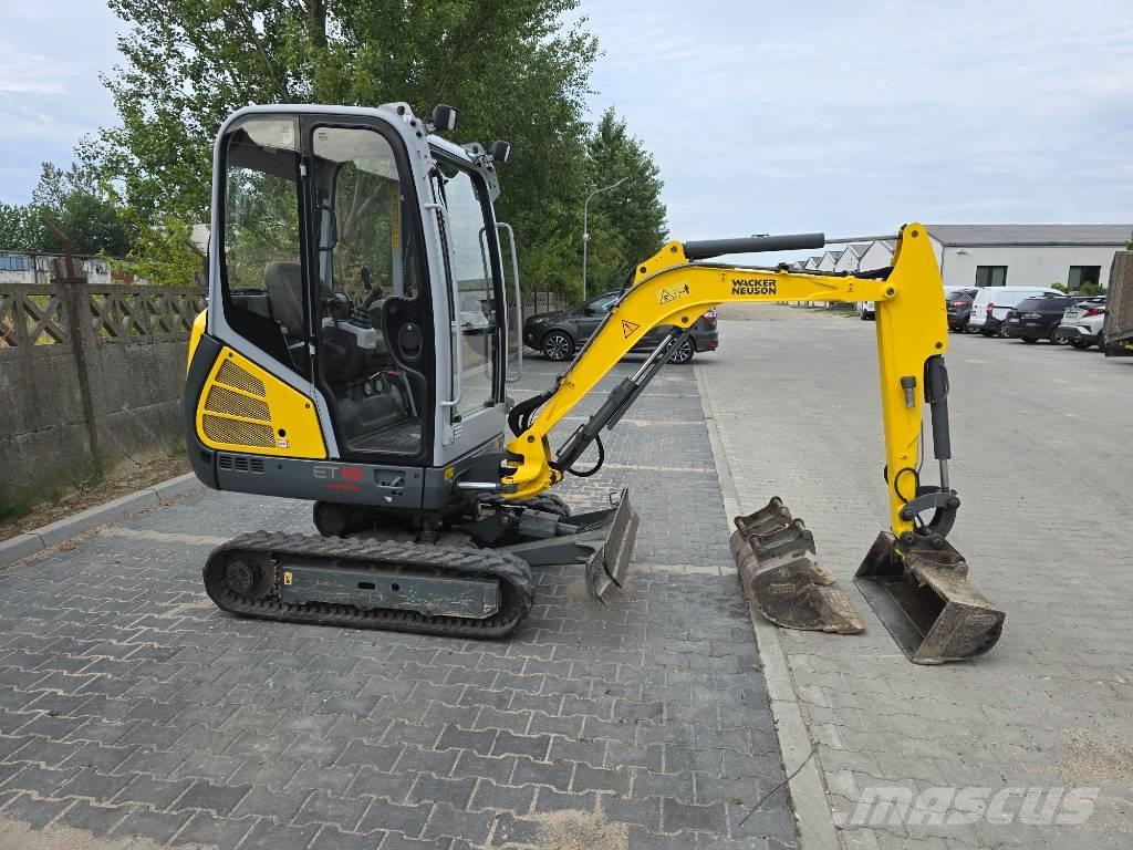 Wacker Neuson ET18 Mini rýpadla < 7t