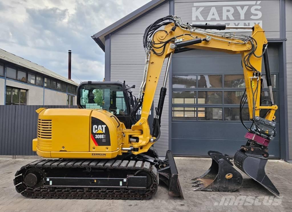CAT 308 E 2 CR Pásová rýpadla