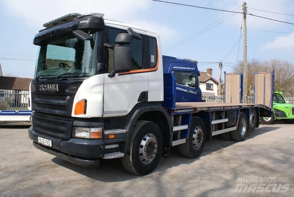 Scania P 360 CB Valník s navijákem