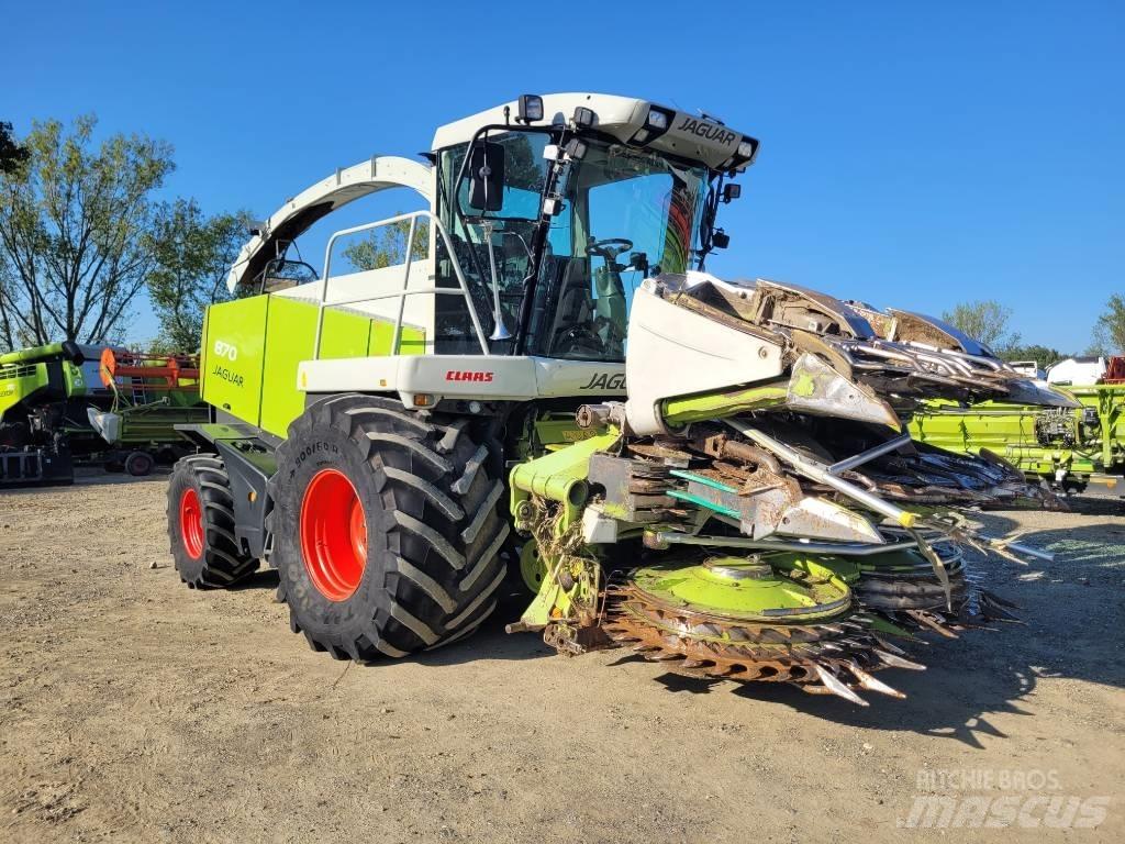CLAAS Jaguar 870 Samojízdné sekačky