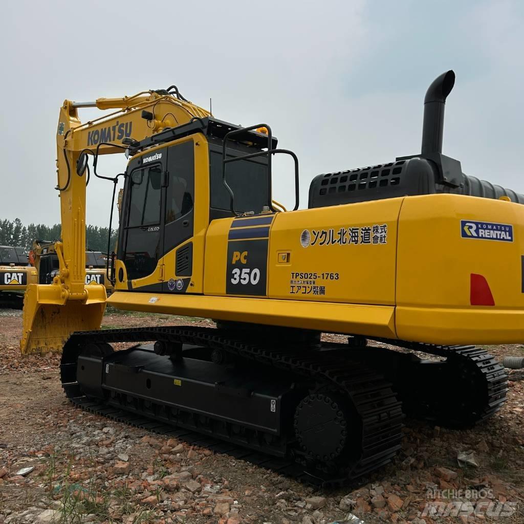 Komatsu 350-8 Pásová rýpadla