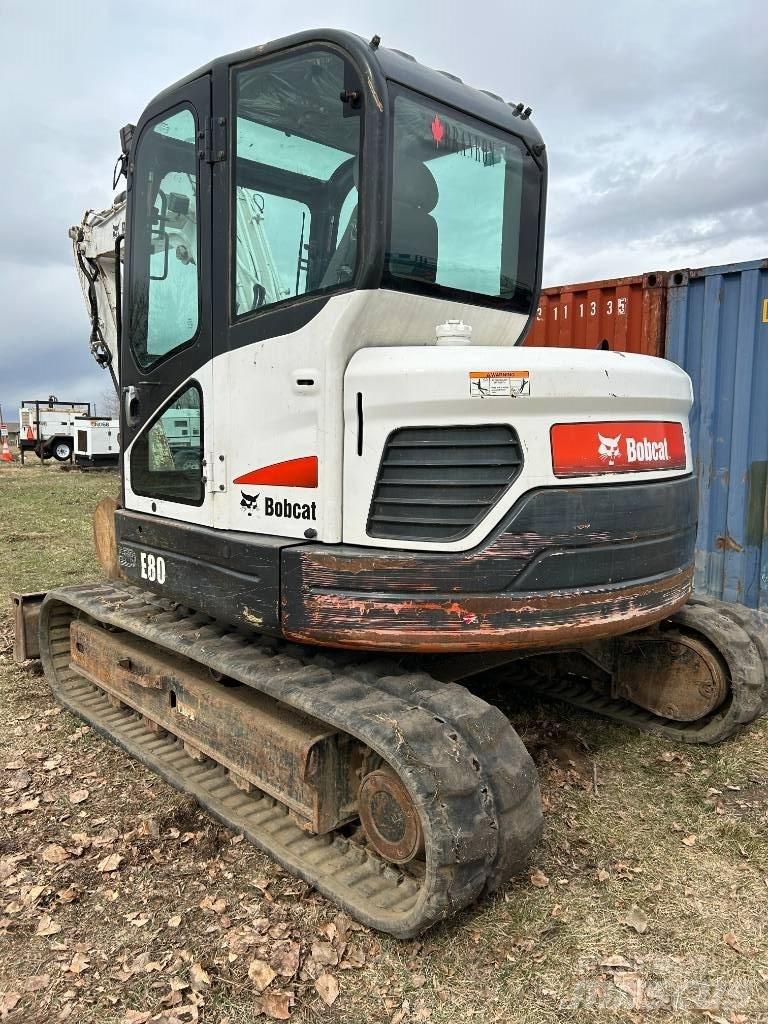 Bobcat E 80 Pásová rýpadla