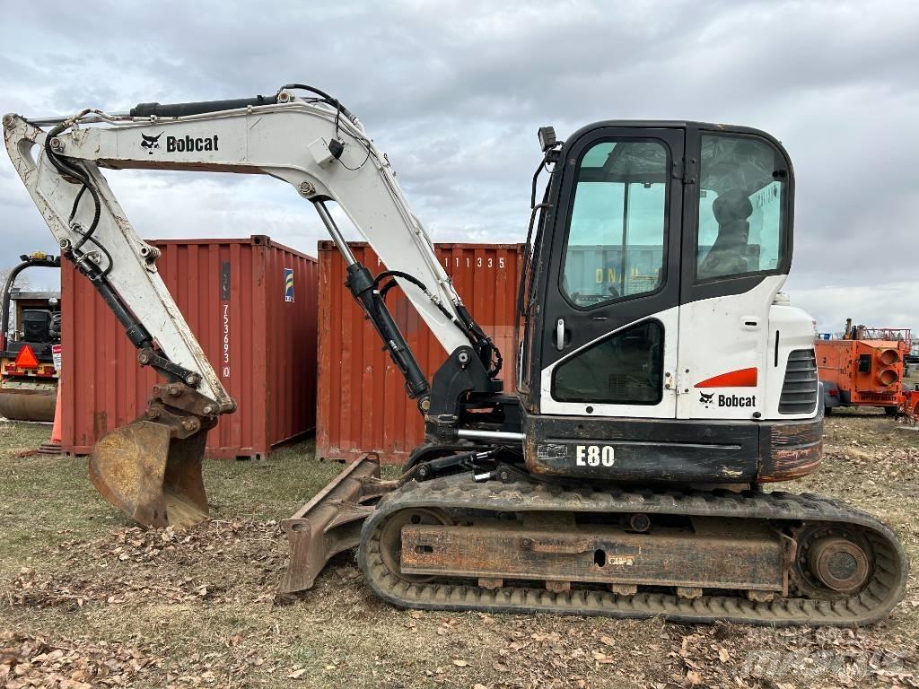 Bobcat E 80 Pásová rýpadla