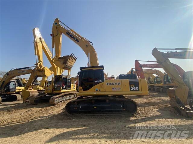 Komatsu PC 360 Pásová rýpadla
