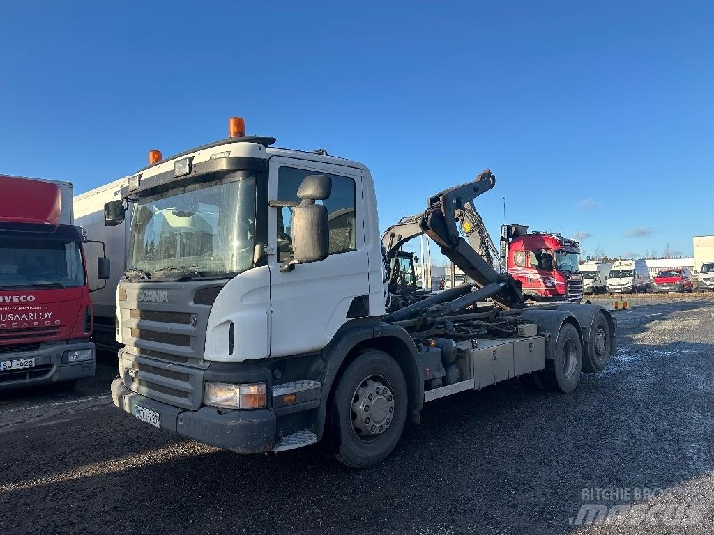 Scania P420 Hákový nosič kontejnerů