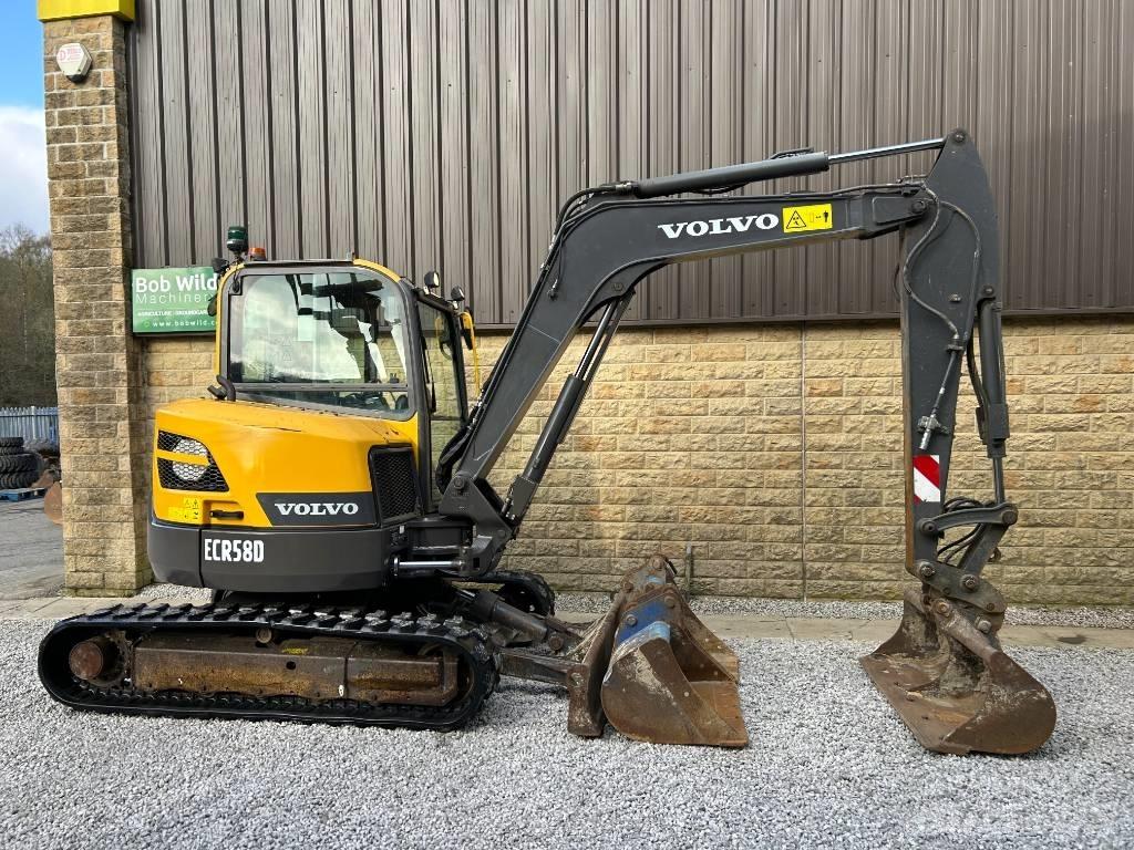 Volvo ECR58D Mini rýpadla < 7t