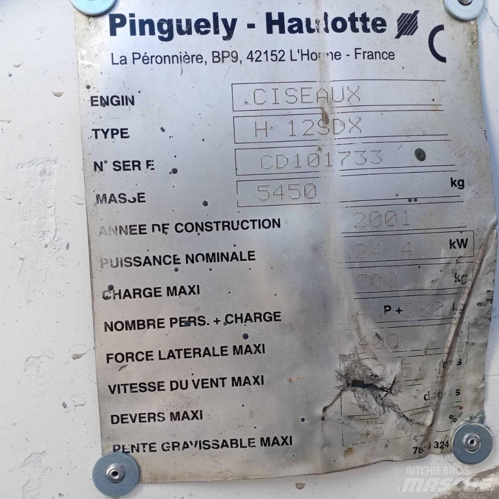 Haulotte H 12 SDX Nůžková zvedací plošina