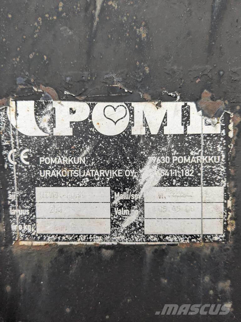 Pome Nivel Aura 280 Sněžné pluhy, přední sněhové radlice